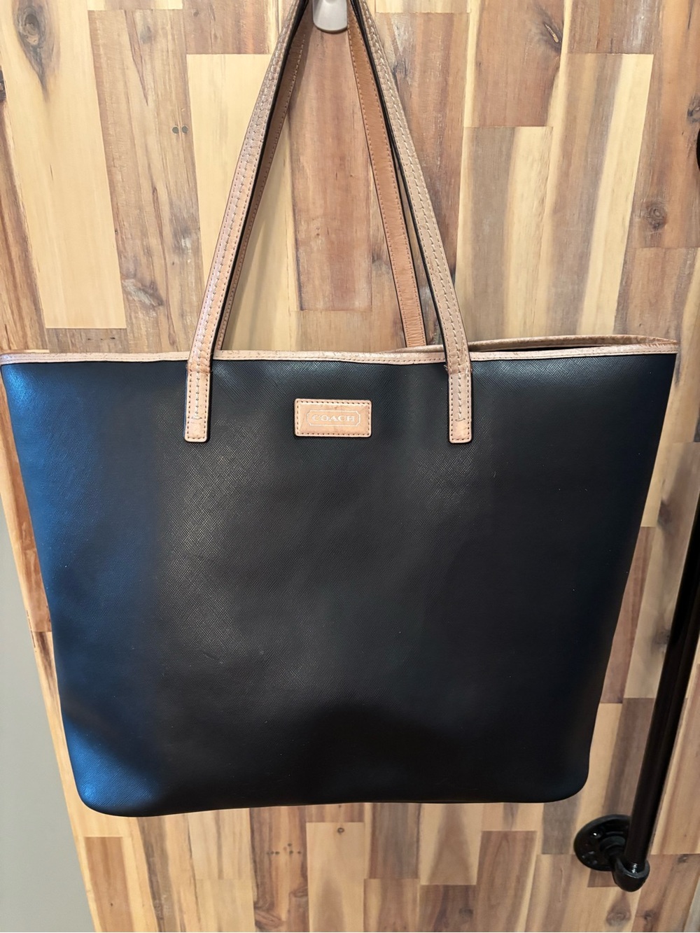 Coach Metro Saffiano Leather Tote
